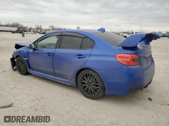 2016 Subaru WRX STI with VIN JF1VA2M6XG9811345, listed as a Copart auction lot 46994035 with 95,404 mi miles and Salvage title. Bid and sale history available at DreamBid. Image 2.