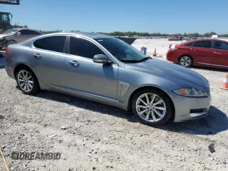 2015 Jaguar XF I4 T Premium with VIN SAJWA0FS8FPU65630, listed as a Copart auction lot 48046665 with Not Provided miles and Salvage Title. Bid and sale history available at carsss.com. Image 4.