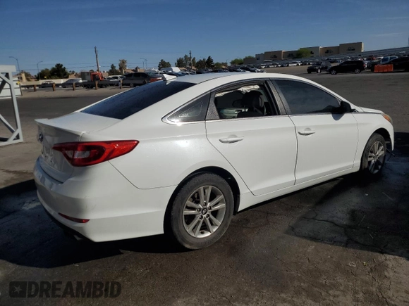 2017 Hyundai Sonata SE with VIN 5NPE24AF6HH454178, listed as a Copart auction lot 54942205 with 131,411 mi miles and Clean Title. Bid and sale history available at DreamBid. Image 3.