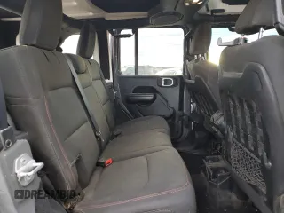 2021 Jeep Wrangler Unlimited Rubicon with VIN 1C4HJXFN1MW687231, listed as a Copart auction lot 85947774 with 35,076 mi miles and Salvage Title. Bid and sale history available at DreamBid. Image 11.