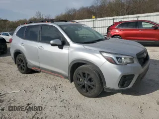 2019 Subaru Forester Sport with VIN JF2SKAPC5KH584426, listed as a Copart auction lot 48874905 with 126,799 mi miles and Salvage Title. Bid and sale history available at carsss.com. Image 4.