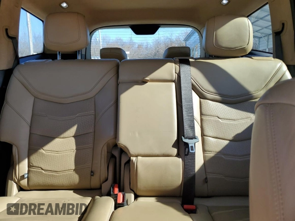 2020 Cadillac XT6 FWD Premium Luxury with VIN 1GYKPERS2LZ235113, listed as a Copart auction lot 87090074 with 43,358 mi miles and Salvage Title. Bid and sale history available at carsss.com. Image 10.