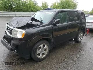 2013 Honda Pilot EX-L with VIN 5FNYF4H51DB048011, listed as a Copart auction lot 62715355 with 106,374 mi miles and Salvage title. Bid and sale history available at DreamBid. Image 1.