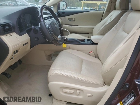 2015 Lexus RX 350 with VIN 2T2BK1BA1FC295585, listed as a Copart auction lot 52900495 with 78,037 mi miles and Salvage Title. Bid and sale history available at DreamBid. Image 7.