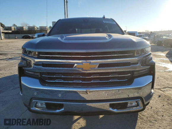 2020 Chevrolet Silverado 1500 LTZ with VIN 1GCUYGEL9LZ376654, listed as a Copart auction lot 89134425 with 33,529 mi miles and Salvage Title. Bid and sale history available at DreamBid. Image 5.