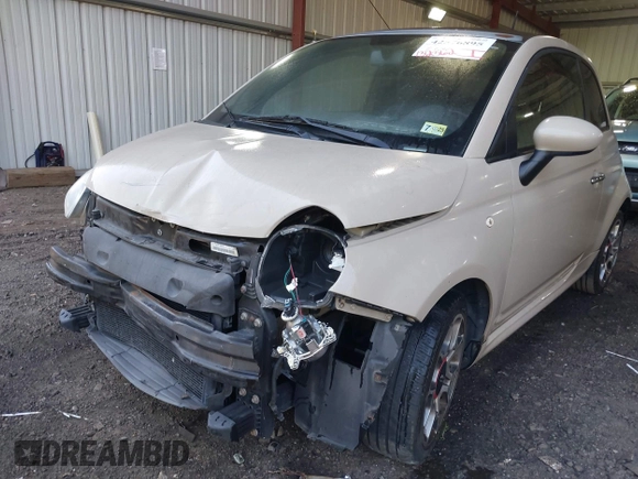 2012 FIAT 500 Sport with VIN 3C3CFFBR6CT332269, listed as a IAAI auction lot 42576895 with 132,362 mi miles and . Bid and sale history available at DreamBid. Image 6.