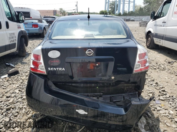 2008 Nissan Sentra S with VIN 3N1AB61E18L699314, listed as a Copart auction lot 62809975 with 193,039 mi miles and Salvage title. Bid and sale history available at DreamBid. Image 6.