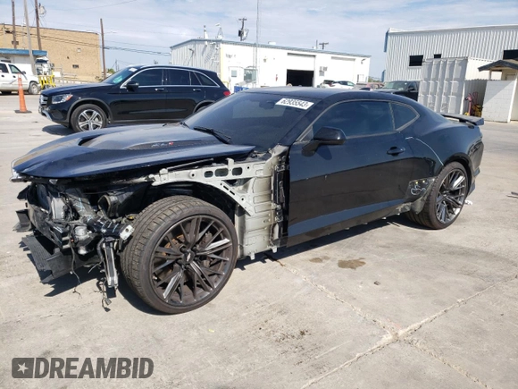 2019 Chevrolet Camaro ZL1 with VIN 1G1FK1R68K0138432, listed as a Copart auction lot 62935543 with 49,929 mi miles. Bid and sale history available at carsss.com. Image 1.