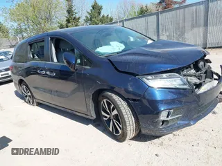 2020 Honda Odyssey Elite с VIN 5FNRL6H95LB052590, выставлен на аукционе IAAI как лот 42231280 с пробегом 65 165 миль миль и . История ставок и продаж доступна на DreamBid. Изображение 1.