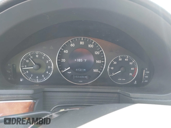 2003 Mercedes-Benz E-Class 3.2L with VIN WDBUF65J63X103423, listed as a IAAI auction lot 41937358 with 151,439 mi miles. Bid and sale history available at carsss.com. Image 7.