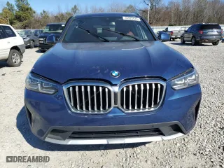 2022 BMW X3 sDrive30i with VIN 5UX43DP09N9M38426, listed as a Copart auction lot 46523435 with 45,306 mi miles and Salvage Title. Bid and sale history available at carsss.com. Image 5.
