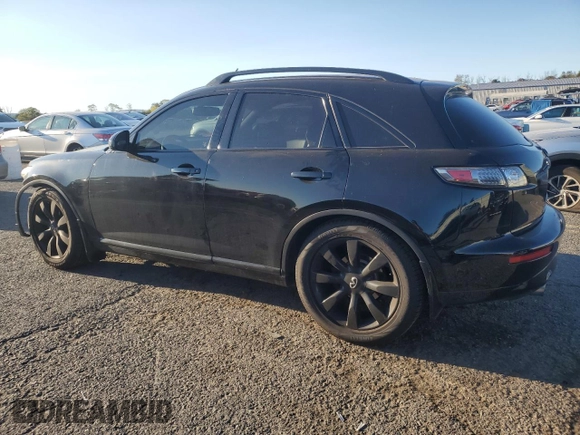 2006 Infiniti FX with VIN JNRAS08W16X207472, listed as a Copart auction lot 73719984 with 93,532 mi miles and Salvage Title. Bid and sale history available at DreamBid. Image 2.