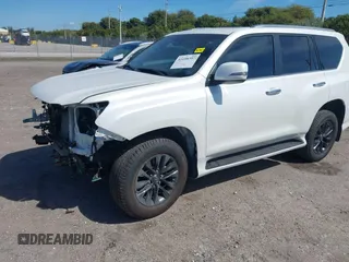 2023 Lexus GX with VIN JTJAM7BX9P5376430, listed as a IAAI auction lot 41698397 with 5,153 mi miles. Bid and sale history available at carsss.com. Image 2.