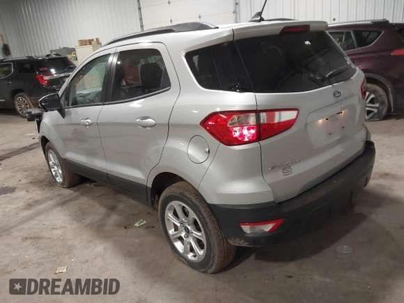 2019 Ford EcoSport SE with VIN MAJ6S3GLXKC307981, listed as a IAAI auction lot 41915801 with 31,998 mi miles. Bid and sale history available at carsss.com. Image 3.