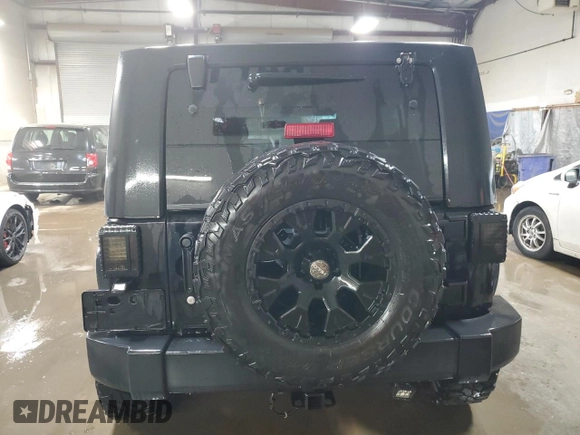 2008 Jeep Wrangler Unlimited X with VIN 1J4GA39158L610358, listed as a Copart auction lot 51274345 with 179,076 mi miles and Salvage Title. Bid and sale history available at DreamBid. Image 6.