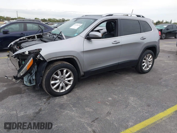 2017 Jeep Cherokee Limited with VIN 1C4PJMDS4HW613200, listed as a IAAI auction lot 41638978 with 81,356 mi miles. Bid and sale history available at carsss.com. Image 2.