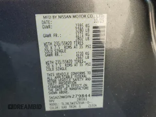 2015 Nissan Murano S z VIN 5N1AZ2MH1FN279844, wystawiony jako Copart lot #60042235 z przebiegiem 216 769 mil mil oraz Czysty tytuł • Clean title. Historia ofert i sprzedaży dostępna na DreamBid. Obrazek 13.