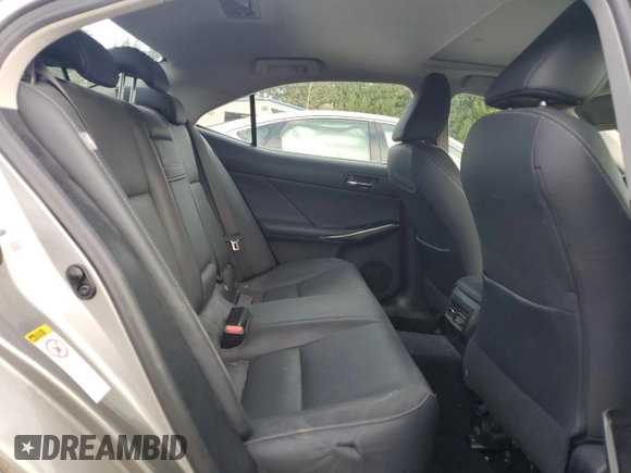 2014 Lexus IS 250 with VIN JTHBF1D21E5032098, listed as a Copart auction lot 50249285 with 81,821 mi miles and Salvage Title. Bid and sale history available at DreamBid. Image 10.