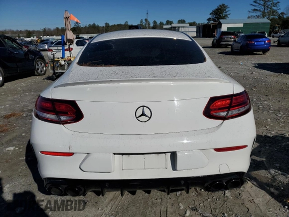 2021 Mercedes-Benz C 43 AMG z VIN W1KWJ6EB9MG094080, wystawiony jako Copart lot #88335805 z przebiegiem 31 142 mil mil oraz Szkoda całkowita • Salvage title. Historia ofert i sprzedaży dostępna na DreamBid. Obrazek 6.