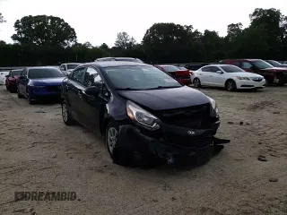 2015 Kia Rio LX with VIN KNADM4A36F6461146, listed as a Copart auction lot 54969204 with 74,501 mi miles and Salvage Title. Bid and sale history available at carsss.com. Image 10.