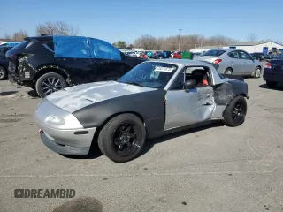 1991 Mazda MX-5 Miata Special Edition z VIN JM1NA3510M1221829, wystawiony jako Copart lot #48374675 z przebiegiem 175 617 mil mil oraz Szkoda całkowita • Salvage title. Historia ofert i sprzedaży dostępna na DreamBid. Obrazek 1.