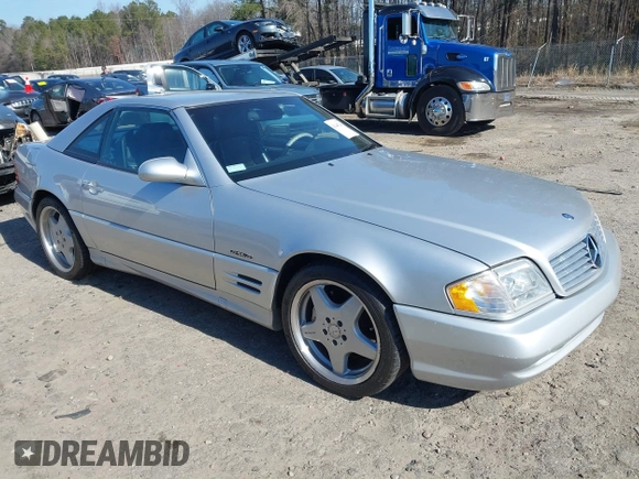 2001 Mercedes-Benz SL 500 with VIN WDBFA68F31F197746, listed as a IAAI auction lot 41493246 with 146,393 mi miles and . Bid and sale history available at DreamBid. Image 1.
