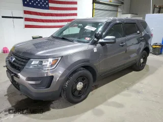 2018 Ford Police Interceptor Utility z VIN 1FM5K8AR2JGC56401, wystawiony jako Copart lot #56989315 z przebiegiem 115 488 mil mil oraz Tytuł czysty. Historia ofert i sprzedaży dostępna na DreamBid. Obrazek 1.