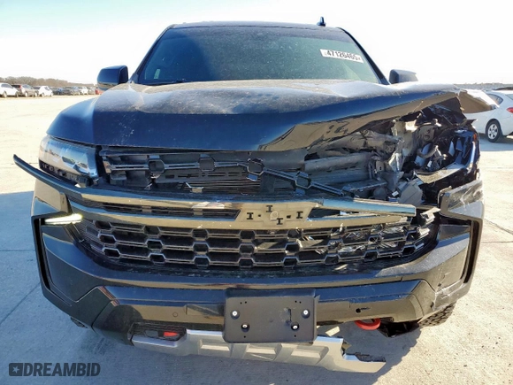 2021 Chevrolet Tahoe Z71 with VIN 1GNSKPKD7MR181439, listed as a Copart auction lot 47126465 with 78,821 mi miles and Salvage Title. Bid and sale history available at carsss.com. Image 5.