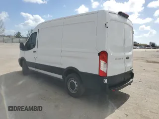 2019 Ford Transit with VIN 1FTYE1CM8KKA51956, listed as a Copart auction lot 74922524 with 24,790 mi miles and Salvage Title. Bid and sale history available at DreamBid. Image 2.