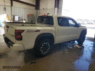 2023 Nissan Frontier PRO-4X with VIN 1N6ED1EK4PN629264, listed as a Copart auction lot 87851315 with 34,258 mi miles and Non Repairable. Bid and sale history available at carsss.com. Image 3.