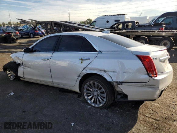 2018 Cadillac CTS RWD with VIN 1G6AP5SX7J0139571, listed as a Copart auction lot 72979564 with 106,643 mi miles and Salvage title. Bid and sale history available at DreamBid. Image 2.