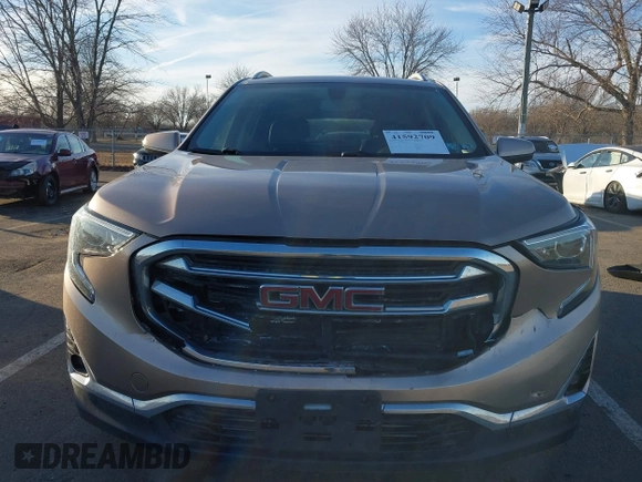2018 GMC Terrain SLT with VIN 3GKALVEX1JL290403, listed as a IAAI auction lot 41592709 with 89,219 mi miles and . Bid and sale history available at carsss.com. Image 12.