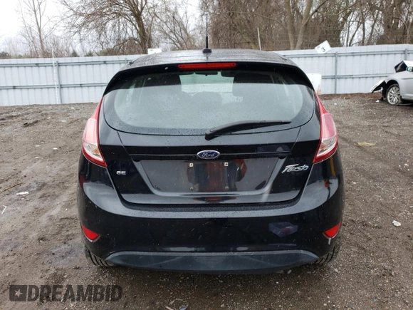 2017 Ford Fiesta SE with VIN 3FADP4EJXHM129934, listed as a Copart auction lot 52249255 with 85,203 mi miles and Salvage Title. Bid and sale history available at carsss.com. Image 6.