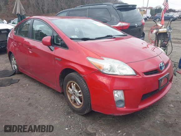 2011 Toyota Prius I with VIN JTDKN3DU1B0257339, listed as a IAAI auction lot 40973818 with 229,066 mi miles and . Bid and sale history available at DreamBid. Image 1.