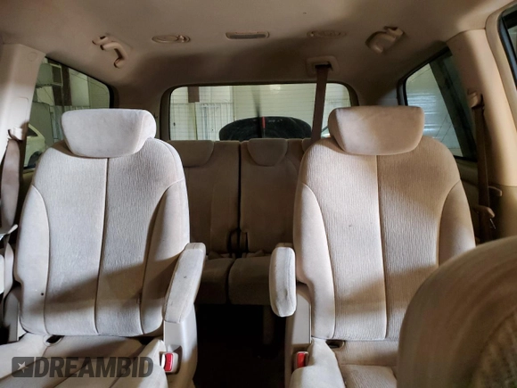 2006 Kia Sedona LX with VIN KNDMB233566078132, listed as a Copart auction lot 75662434 with 223,318 mi miles and Salvage Title. Bid and sale history available at carsss.com. Image 10.