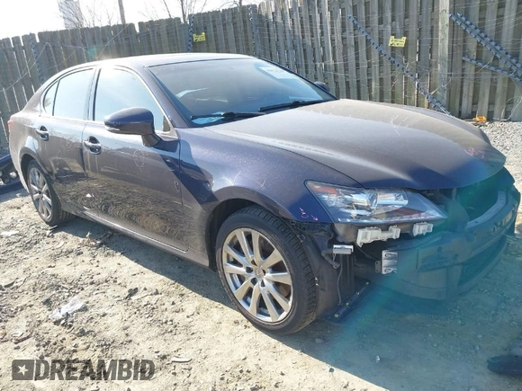 2015 Lexus GS with VIN JTHCE1BL9FA006134, listed as a IAAI auction lot 41672738 with 178,572 mi miles. Bid and sale history available at carsss.com. Image 1.