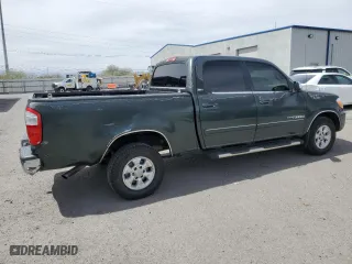 2005 Toyota Tundra SR5 with VIN 5TBET34105S496870, listed as a Copart auction lot 49917585 with 216,721 mi miles and Salvage Title. Bid and sale history available at carsss.com. Image 3.