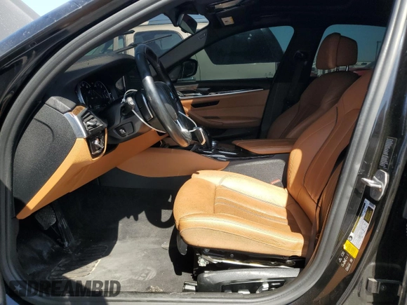 2017 BMW 5 Series 540i xDrive with VIN WBAJE7C36HWA03708, listed as a Copart auction lot 61983685 with 122,082 mi miles and Clean title. Bid and sale history available at DreamBid. Image 7.