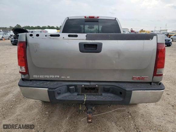 2007 GMC Sierra 1500 SLE1 with VIN 2GTEC19C371540909, listed as a Copart auction lot 82684964 with 206,209 mi miles and Salvage Title. Bid and sale history available at carsss.com. Image 6.