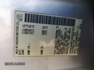 2012 Nissan Maxima S z VIN 1N4AA5AP8CC800290, wystawiony jako Copart lot #53036195 z przebiegiem 216 905 mil mil oraz Szkoda całkowita • Salvage title. Historia ofert i sprzedaży dostępna na DreamBid. Obrazek 12.