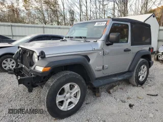 2021 Jeep Wrangler Sport S with VIN 1C4GJXAN6MW542771, listed as a Copart auction lot 78093614 with 26,675 mi miles and Salvage Title. Bid and sale history available at DreamBid. Image 1.