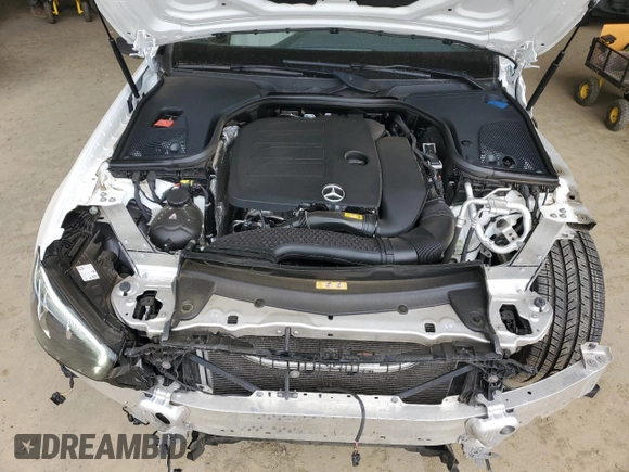 2022 Mercedes-Benz E 350 with VIN W1KZF8DB7NB050539, listed as a Copart auction lot 51081345 with 49,258 mi miles and Salvage Title. Bid and sale history available at DreamBid. Image 11.