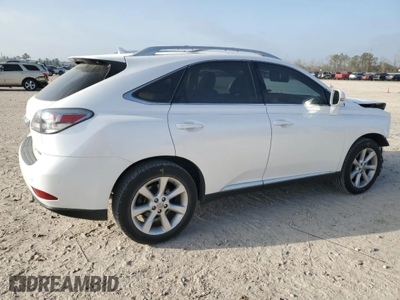 2010 Lexus RX 350 with VIN JTJZK1BA7A2407202, listed as a Copart auction lot 48736085 with 125,915 mi miles and Salvage Title. Bid and sale history available at carsss.com. Image 3.