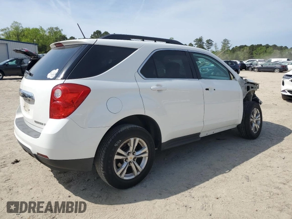 2015 Chevrolet Equinox LT with VIN 2GNALBEK0F1162815, listed as a Copart auction lot 52547925 with 70,224 mi miles and Salvage Title. Bid and sale history available at carsss.com. Image 3.