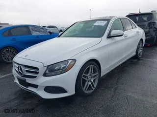 2015 Mercedes-Benz C-Class C 300 with VIN 55SWF4JB2FU055641, listed as a IAAI auction lot 41756262 with 86,670 mi miles. Bid and sale history available at carsss.com. Image 2.
