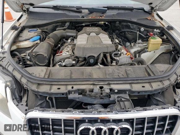 2015 Audi Q7 Premium Plus with VIN WA1LGAFE2FD023602, listed as a Copart auction lot 53737705 with 102,395 mi miles and Salvage Title. Bid and sale history available at DreamBid. Image 12.