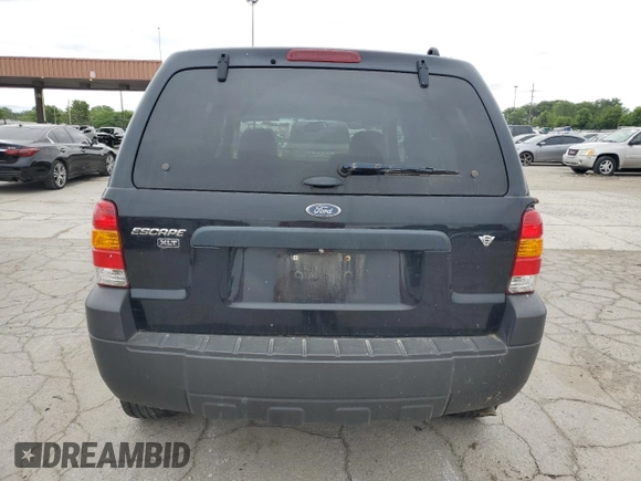 2006 Ford Escape XLT with VIN 1FMYU93106KC22952, listed as a Copart auction lot 56992534 with 183,473 mi miles and Salvage Title. Bid and sale history available at carsss.com. Image 6.