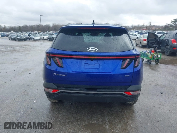 2022 Hyundai Tucson SEL with VIN 5NMJBCAE6NH041282, listed as a IAAI auction lot 41704362 with 29,661 mi miles. Bid and sale history available at carsss.com. Image 17.