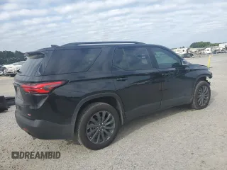 2023 Chevrolet Traverse RS z VIN 1GNEVJKWXPJ307864, wystawiony jako Copart lot #55131385 z przebiegiem 14 854 mil mil oraz Szkoda całkowita • Salvage title. Historia ofert i sprzedaży dostępna na DreamBid. Obrazek 3.