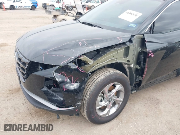 2024 Hyundai Tucson SE with VIN 5NMJA3DE8RH439856, listed as a IAAI auction lot 41592655 with 3,367 mi miles and . Bid and sale history available at DreamBid. Image 6.